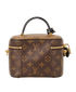 Vanity PM, &pound;1,600, Handbags, Brown, Canvas, Back view